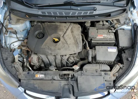 2013 Hyundai Elantra Gls from USA, damaged, VIN KMHDH4AEXDU754853